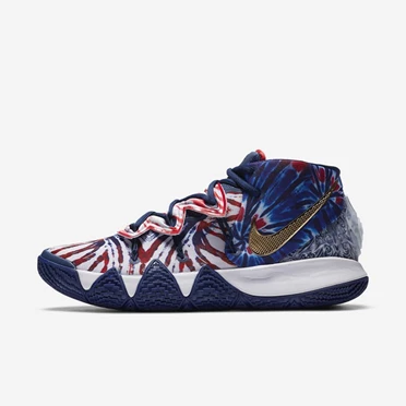 Nike Kybrid S2 Basketbol Ayakkabısı Erkek Mavi Beyaz Beyaz | TR4259463