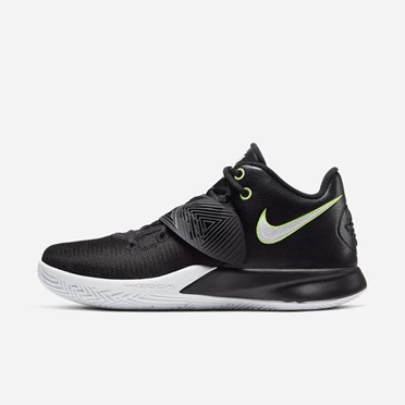 Nike Kyrie Flytrap 3 Basketbol Ayakkabısı Erkek Siyah Beyaz | TR4257615