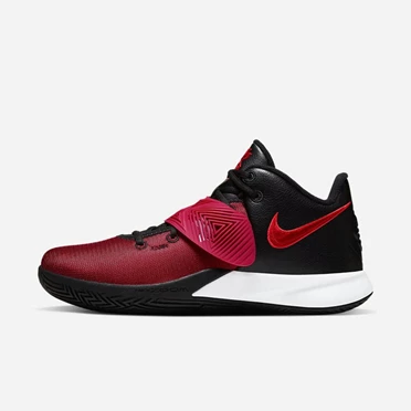 Nike Kyrie Flytrap 3 Basketbol Ayakkabısı Kadın Siyah Açık Kırmızı Beyaz Kırmızı | TR4258254