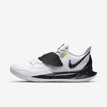 Nike Kyrie Low 3 Basketbol Ayakkabısı Erkek Beyaz Siyah Siyah | TR4256713