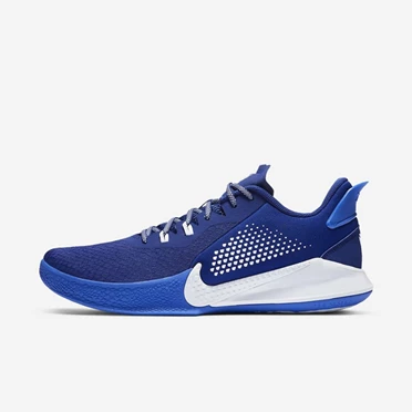 Nike Mamba Fury Basketbol Ayakkabısı Kadın Koyu Kraliyet Mavisi Mavi Kraliyet Mavisi Beyaz | TR4256422