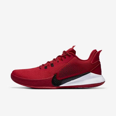 Nike Mamba Fury Basketbol Ayakkabısı Kadın Kırmızı Kırmızı Beyaz Siyah | TR4256855