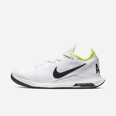 Nike NikeCourt Air Max Tenis Ayakkabısı Erkek Beyaz Siyah | TR4256341