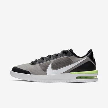 Nike NikeCourt Air Max Tenis Ayakkabısı Kadın Siyah Beyaz | TR4257721