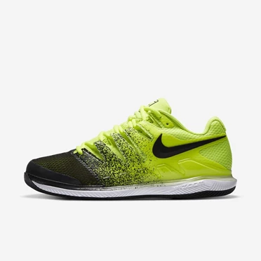 Nike NikeCourt Air Zoom Tenis Ayakkabısı Erkek Beyaz Siyah | TR4257078