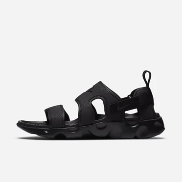 Nike Owaysis Sandalet Kadın Siyah Siyah Siyah | TR4257847