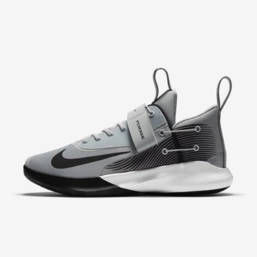 Nike Precision 4 Basketbol Ayakkabısı Erkek Beyaz Siyah | TR4258560