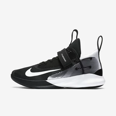 Nike Precision 4 Basketbol Ayakkabısı Kadın Siyah Beyaz | TR4258771