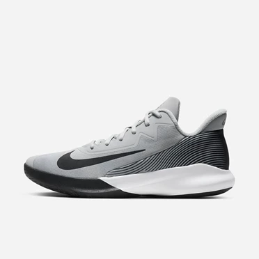 Nike Precision 4 Basketbol Ayakkabısı Kadın Beyaz Siyah | TR4258892