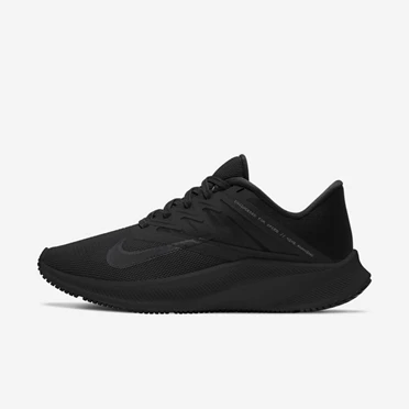 Nike Quest 3 Koşu Ayakkabısı Kadın Siyah Koyu Gri | TR4257705