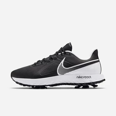 Nike React Infinity Pro Golf Ayakkabısı Erkek Siyah Beyaz | TR4256650