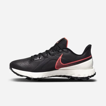 Nike React Infinity Pro Golf Ayakkabısı Erkek Siyah Kırmızı | TR4257492
