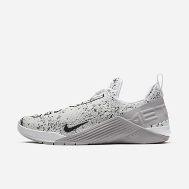 Nike React Metcon Çapraz Ayakkabı Erkek Beyaz Gri Siyah | TR4258108