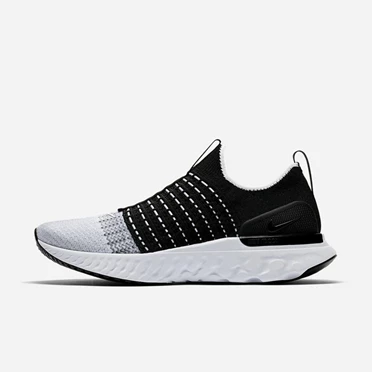 Nike React Phantom Koşu Ayakkabısı Erkek Siyah Beyaz | TR4258893
