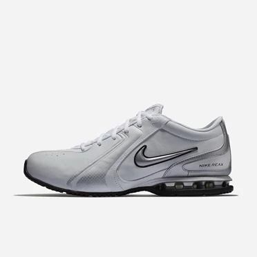 Nike Reax Spor Ayakkabı Erkek Beyaz Metal Gümüş | TR4259466