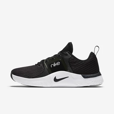 Nike Renew In-Season TR 10 Spor Ayakkabı Kadın Siyah Koyu Gri Beyaz Siyah | TR4256959