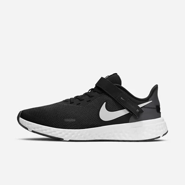 Nike Revolution 5 Koşu Ayakkabısı Erkek Siyah Koyu Gri Beyaz | TR4256655