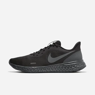 Nike Revolution 5 Koşu Ayakkabısı Erkek Siyah Koyu Gri | TR4258699