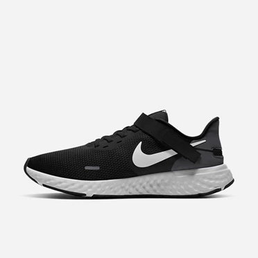 Nike Revolution 5 Koşu Ayakkabısı Erkek Siyah Koyu Gri Beyaz | TR4259650