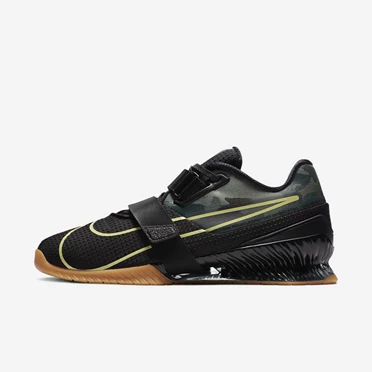 Nike Romaleos 4 Halter Ayakkabısı Erkek Siyah Kahverengi | TR4259211