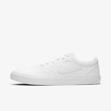 Nike SB Charge Kaykay Ayakkabısı Erkek Beyaz Beyaz Beyaz | TR4256790