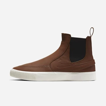 Nike SB Zoom Stefan Janoski Kaykay Ayakkabısı Erkek Açık Kahverengi Beyaz Siyah Açık Kahverengi | TR4256588