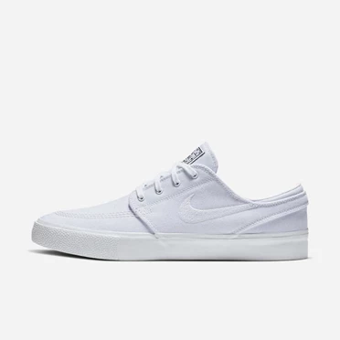 Nike SB Zoom Stefan Janoski Kaykay Ayakkabısı Erkek Beyaz Açık Kahverengi Siyah Beyaz | TR4259475