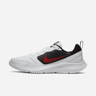 Nike Todos RN Koşu Ayakkabısı Erkek Beyaz Siyah Kırmızı | TR4258490