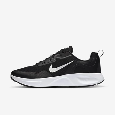 Nike Wearallday Spor Ayakkabı Erkek Siyah Beyaz | TR4256547