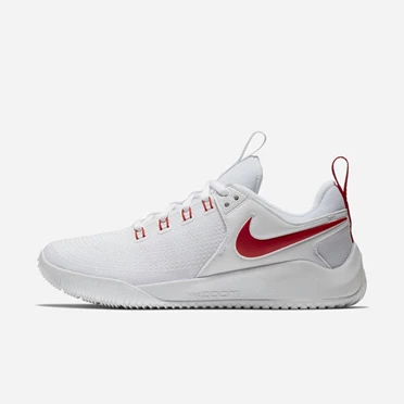 Nike Zoom HyperAce 2 Voleybol Ayakkabısı Kadın Beyaz Kırmızı | TR4258045