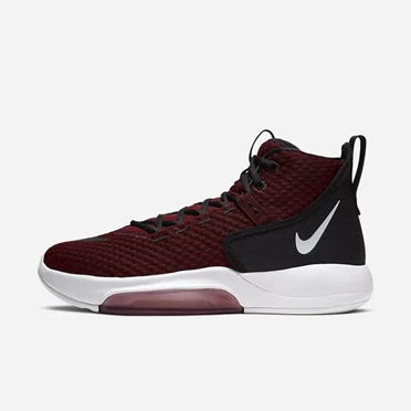 Nike Zoom Rize Basketbol Ayakkabısı Kadın Kırmızı Siyah Beyaz | TR4258813