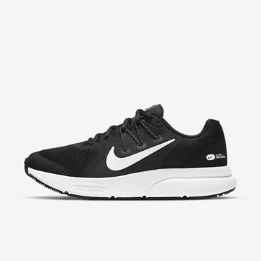 Nike Zoom Span 3 Koşu Ayakkabısı Kadın Siyah Koyu Gri Beyaz | TR4257822