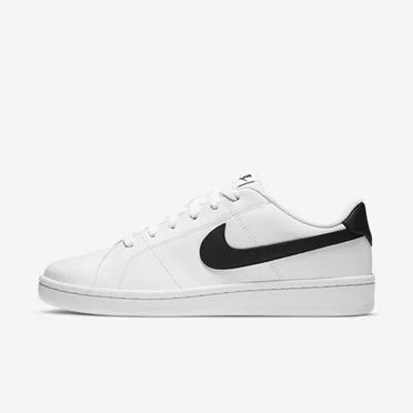 Nike Court Royale Spor Ayakkabı Erkek Beyaz Siyah | TR4259157